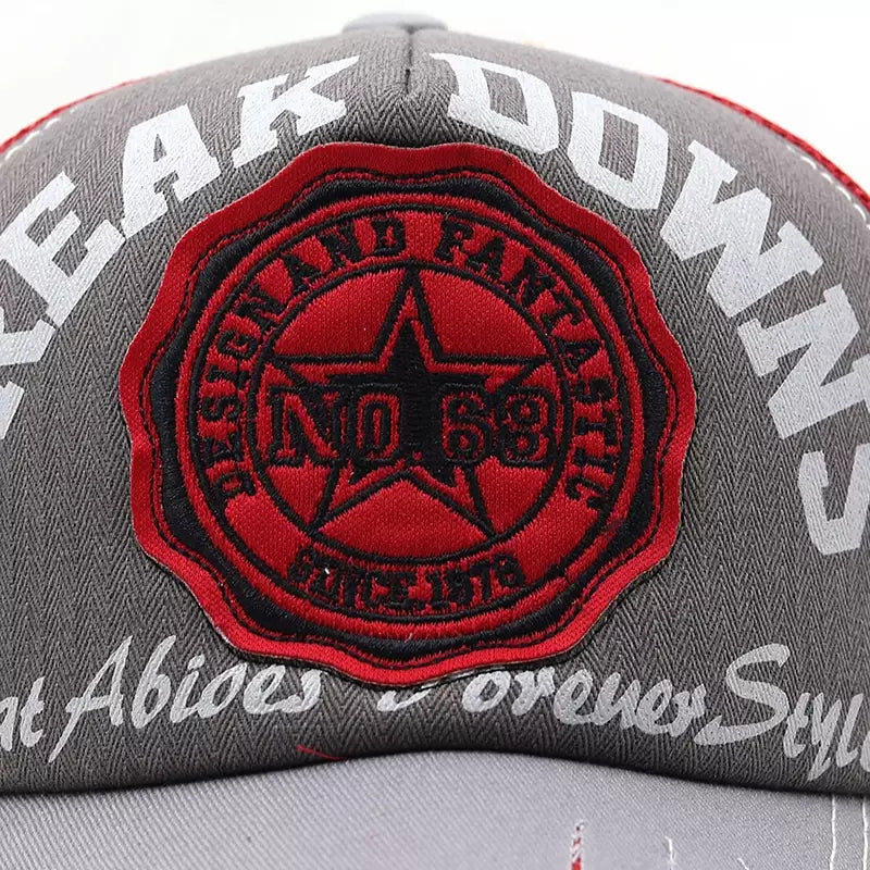Freak Downs Men's Cotton Trucker Baseball Cap – view 5