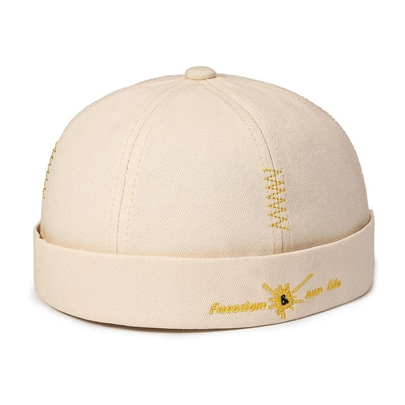 Freedom Men's Cotton and Acrylic Docker Cap – view 6