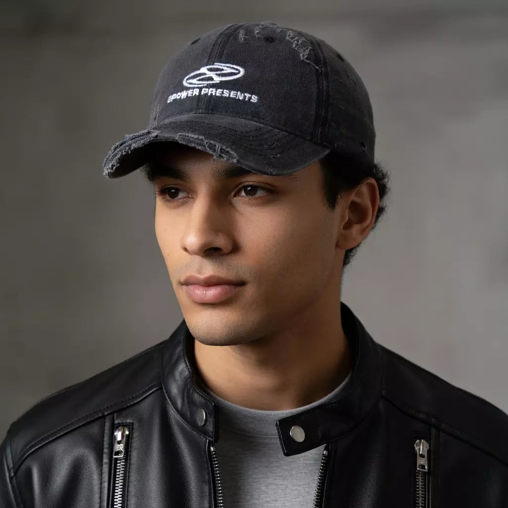 Men's Distressed Washed Cotton Baseball Cap – view 7