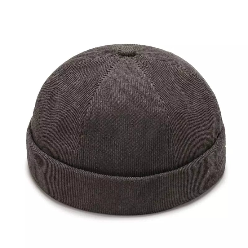Men's Organic Cotton Corduroy Docker Cap – view 5