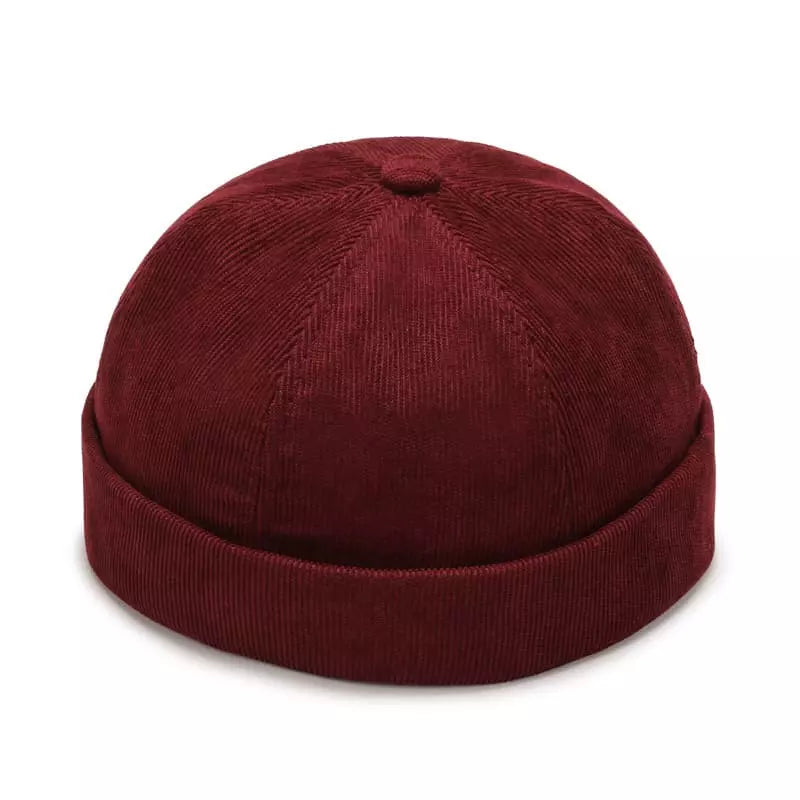 Men's Organic Cotton Corduroy Docker Cap – view 8