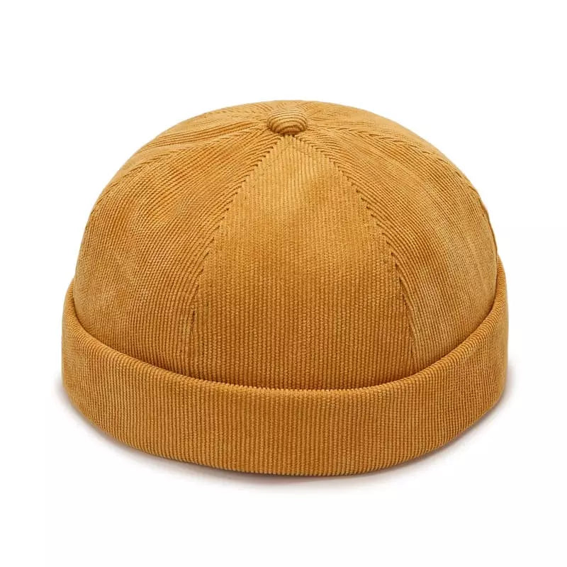 Men's Organic Cotton Corduroy Docker Cap – view 9