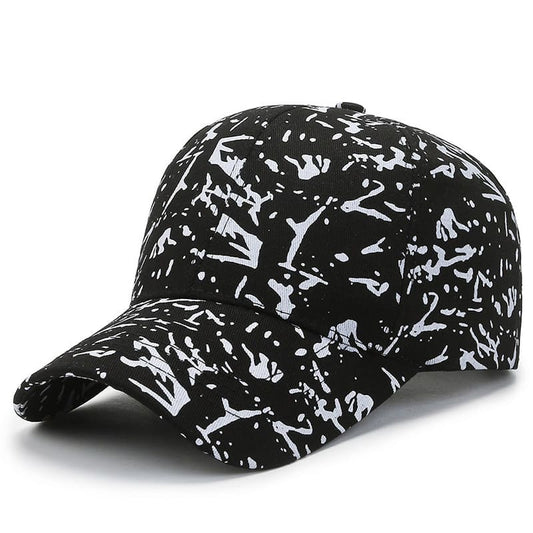 Men's Cotton Paint Splatter Baseball Cap – view 2