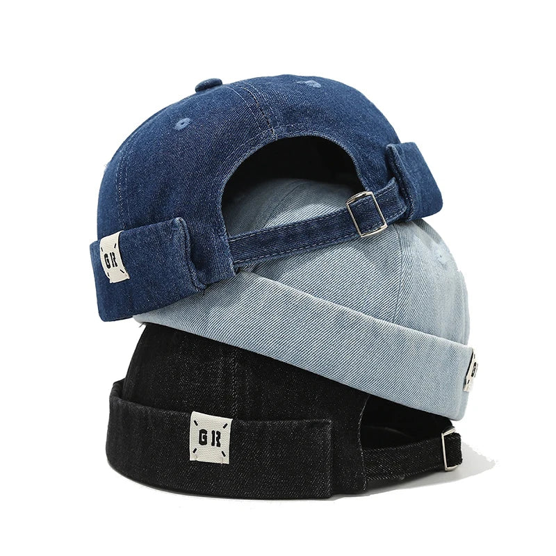 GR Men's Denim Docker Cap – view 4