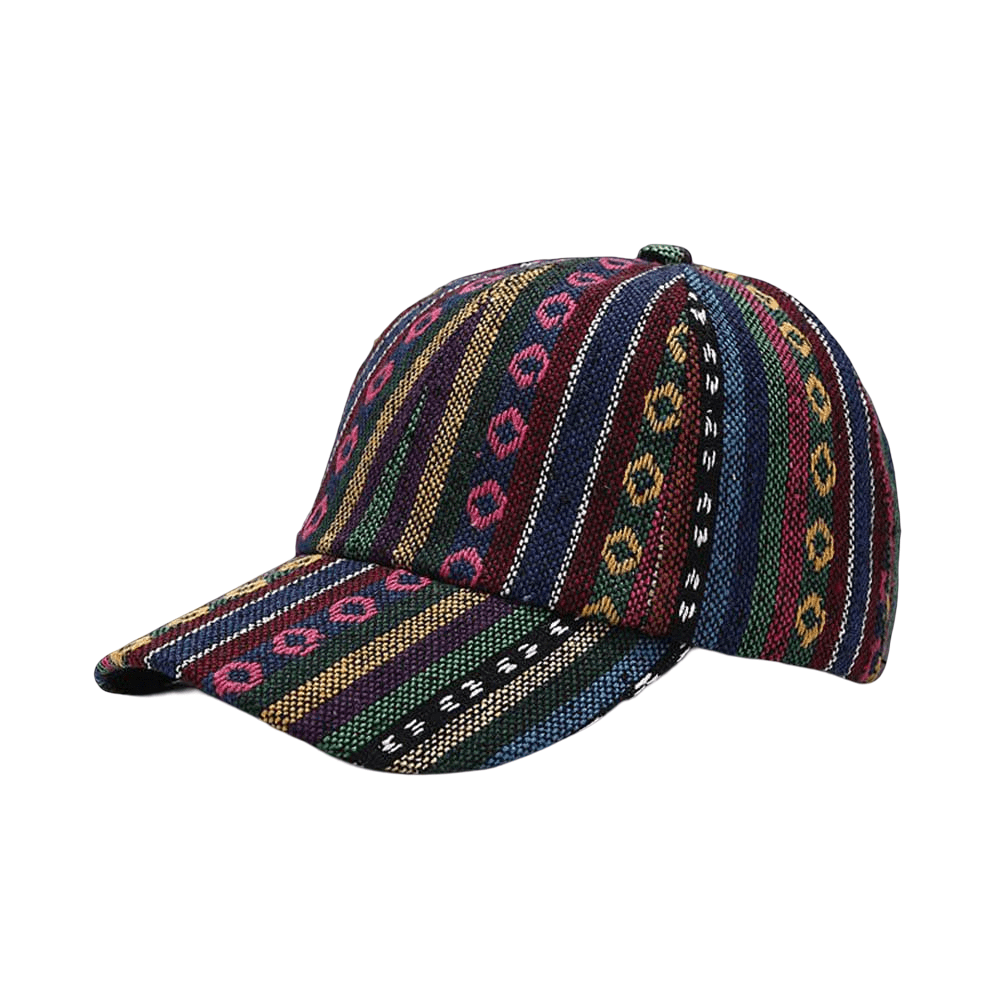 Men's Bohemian Vintage-Style Cotton Baseball Cap – view 2