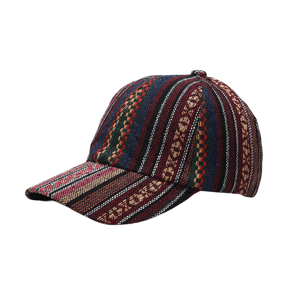 Men's Bohemian Vintage-Style Cotton Baseball Cap – view 3