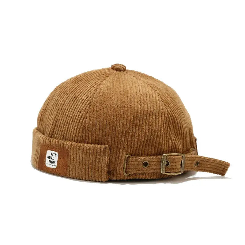 Goal Time Men's Corduroy Docker Cap – view 3