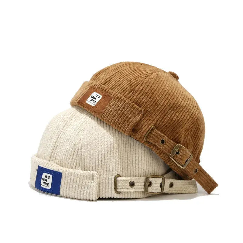 Goal Time Men's Corduroy Docker Cap – view 7