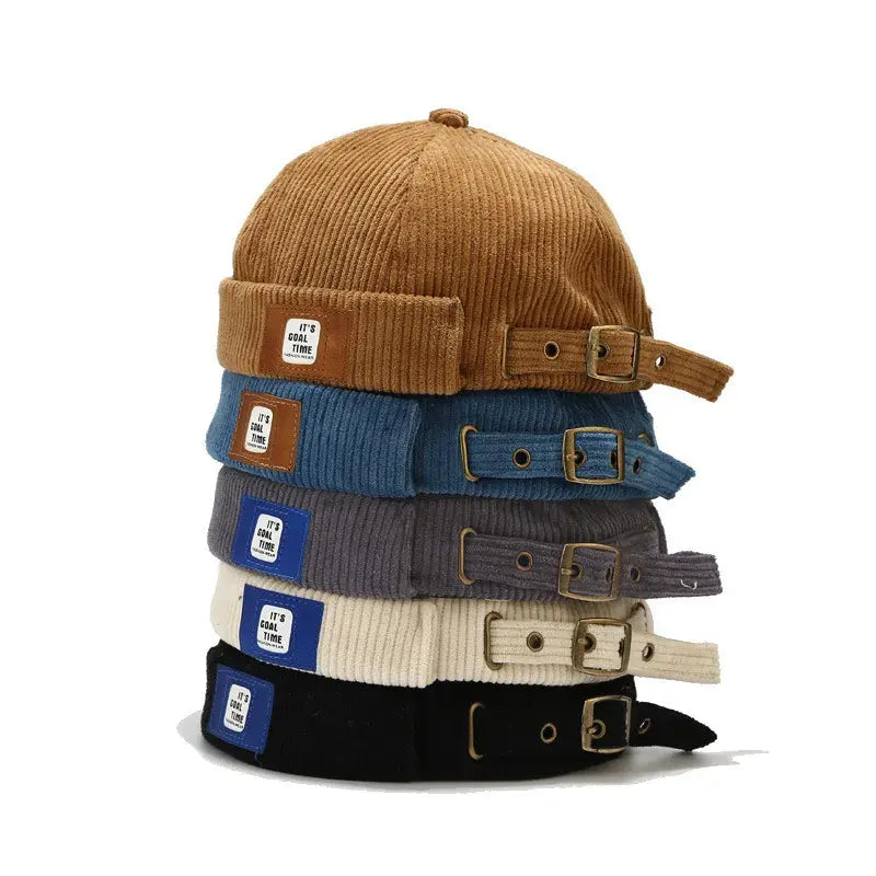 Goal Time Men's Corduroy Docker Cap – view 8