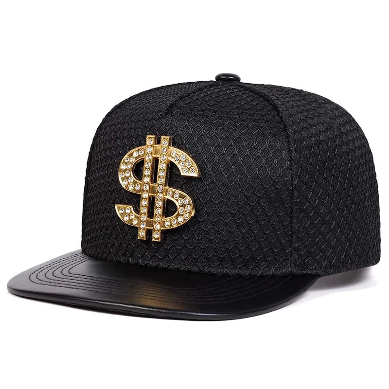Golden Dollar Men's Snakeskin-Effect Snapback Baseball Cap – view 6