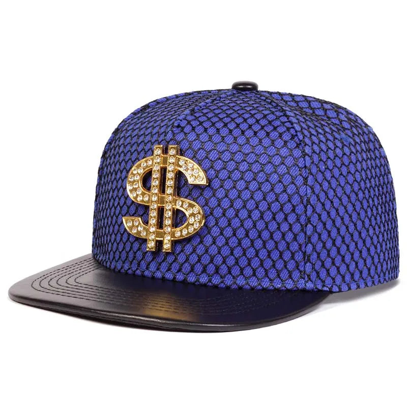 Golden Dollar Men's Snakeskin-Effect Snapback Baseball Cap – view 8
