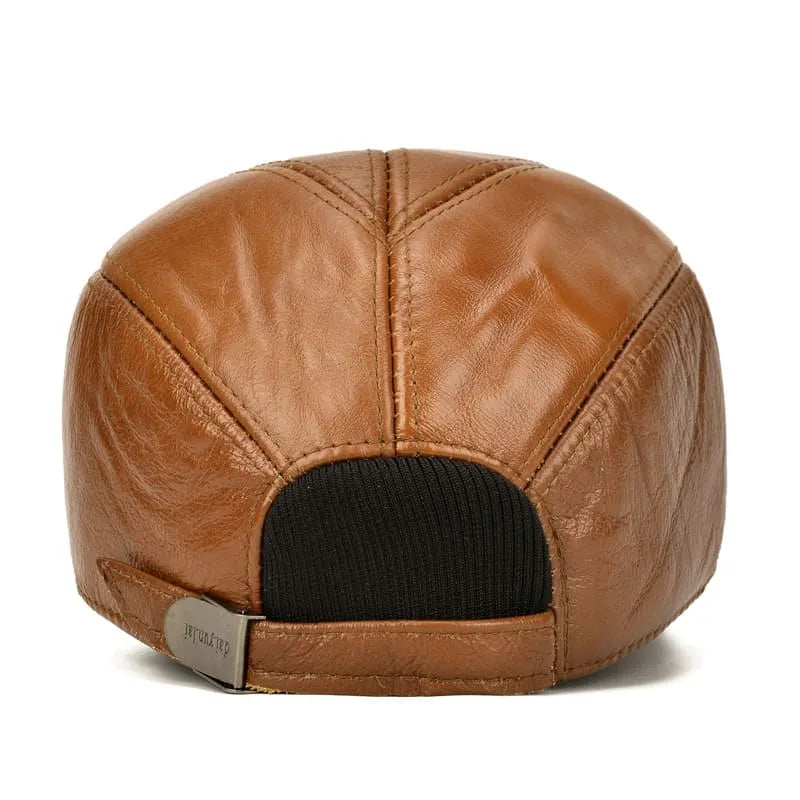Greeley Men's Cowhide Leather Baseball Cap – view 6