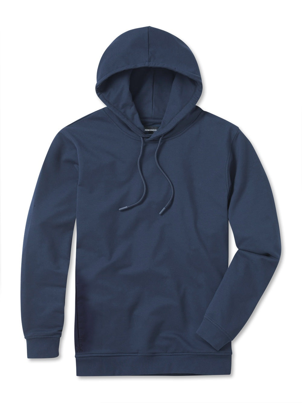 Men's French Terry Pullover Hoodie in Pacific Blue – view 1