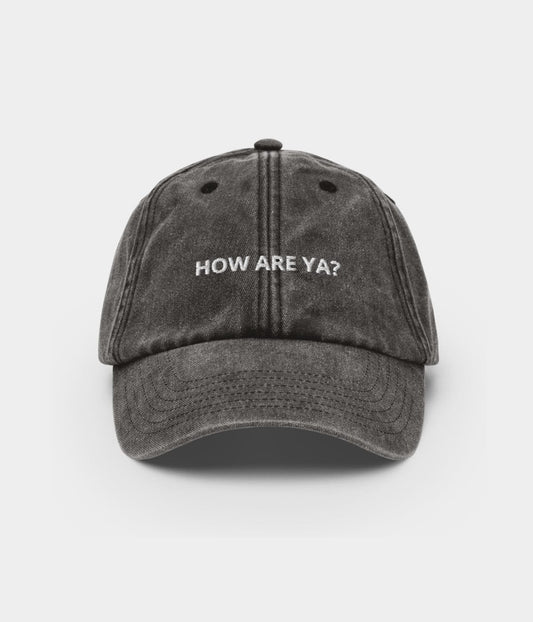How Are Ya? Men's Washed Cotton Baseball Cap – view 1