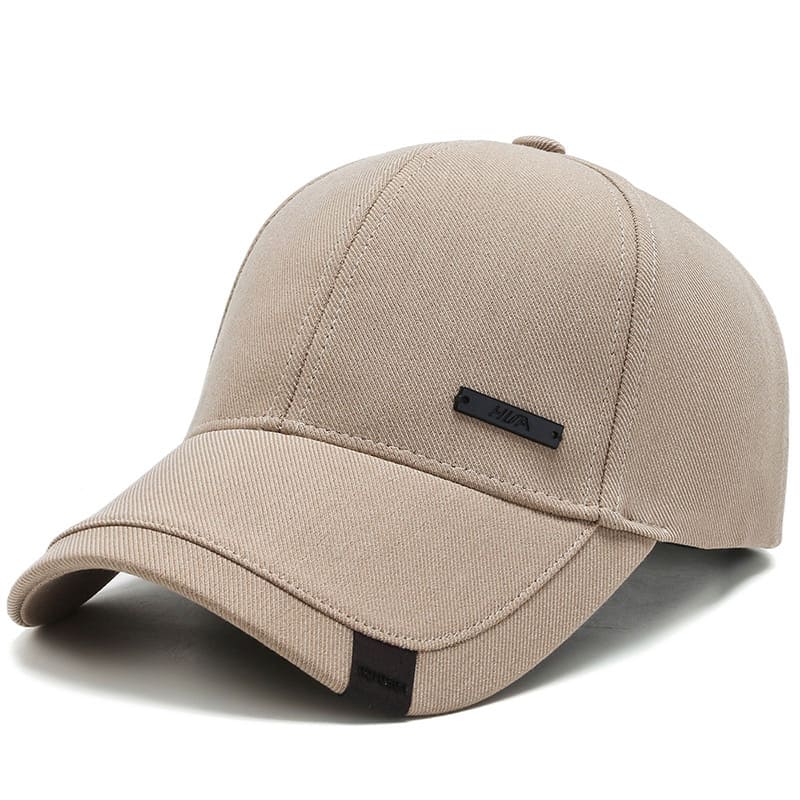 Men's Plain Cotton Baseball Cap – view 5