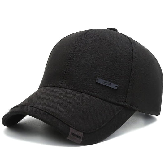 Men's Plain Cotton Baseball Cap – view 1