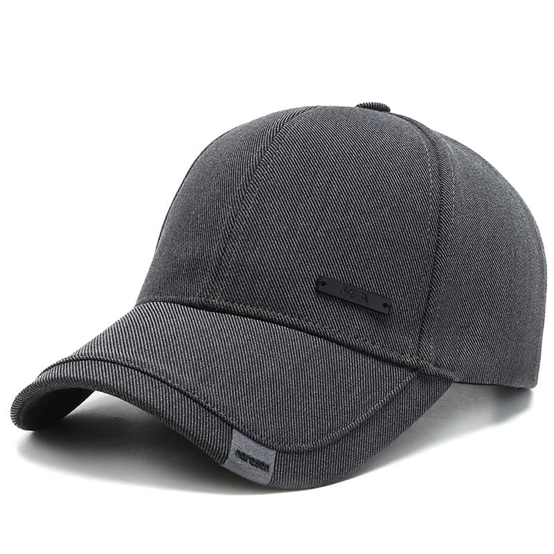 Men's Plain Cotton Baseball Cap – view 4