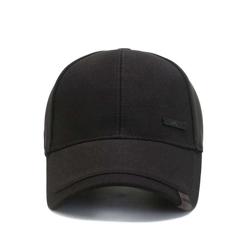 Men's Plain Cotton Baseball Cap – view 8