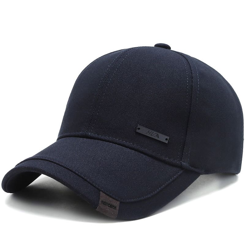 Men's Plain Cotton Baseball Cap – view 6