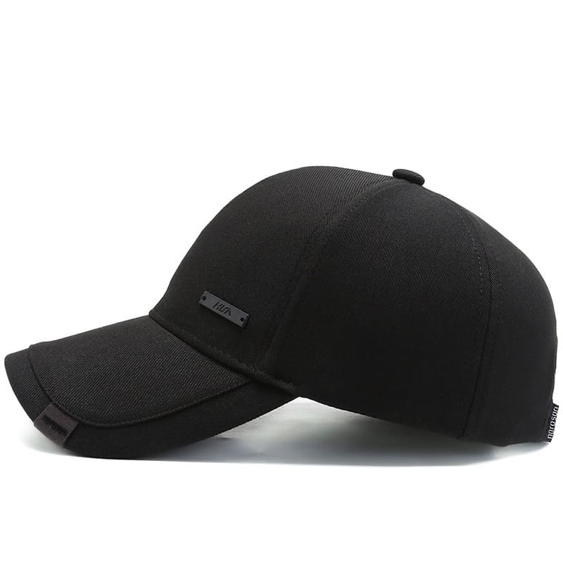 Men's Plain Cotton Baseball Cap – view 9