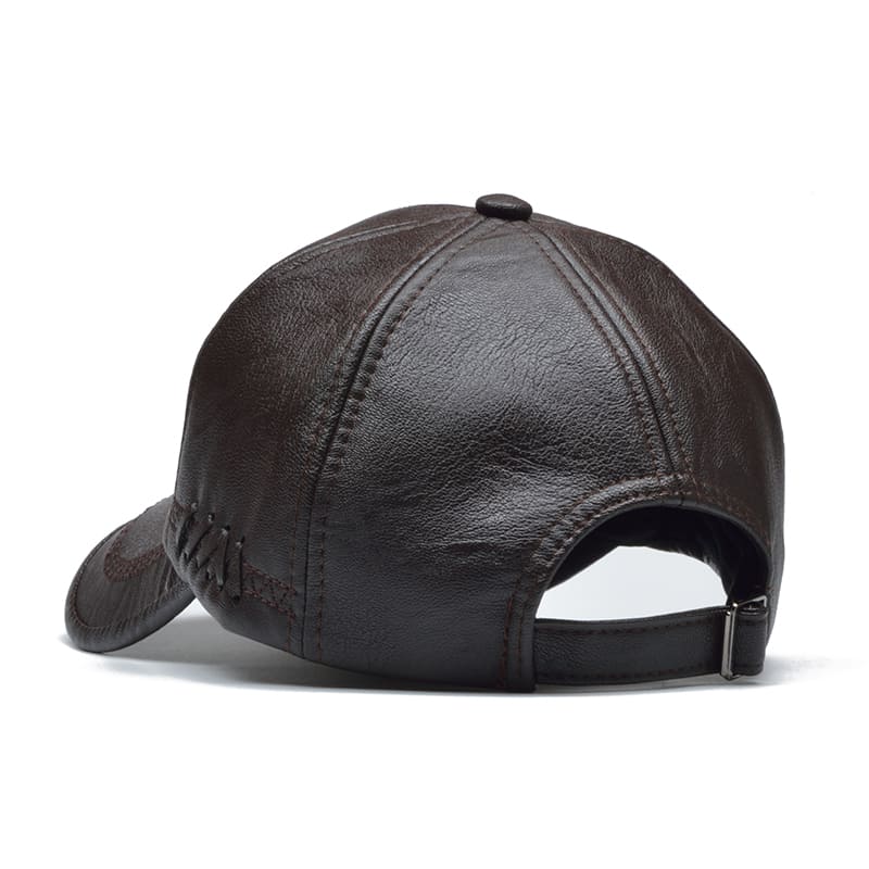 Hartley Men's Faux Leather Baseball Cap – view 7