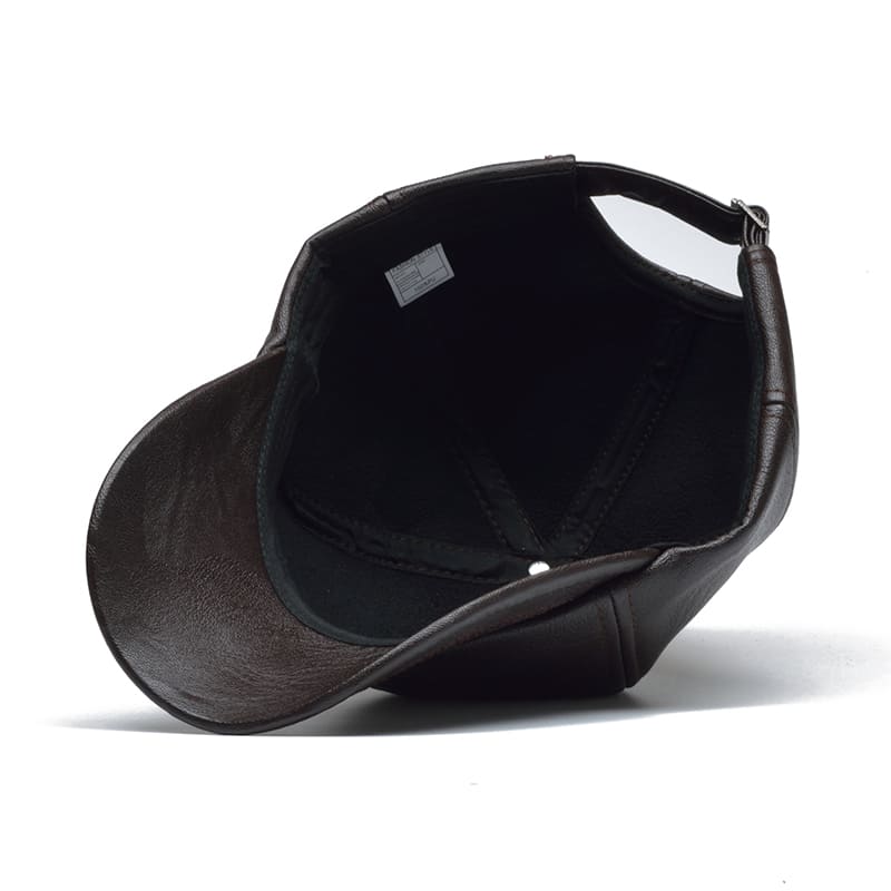 Hartley Men's Faux Leather Baseball Cap – view 9