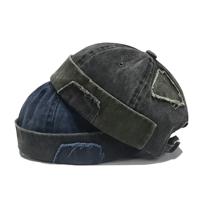 Hawik Men's Vintage Denim Docker Cap – view 6