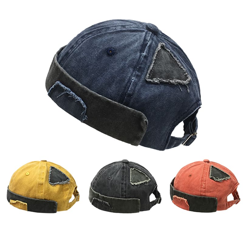 Hawik Men's Vintage Denim Docker Cap – view 2
