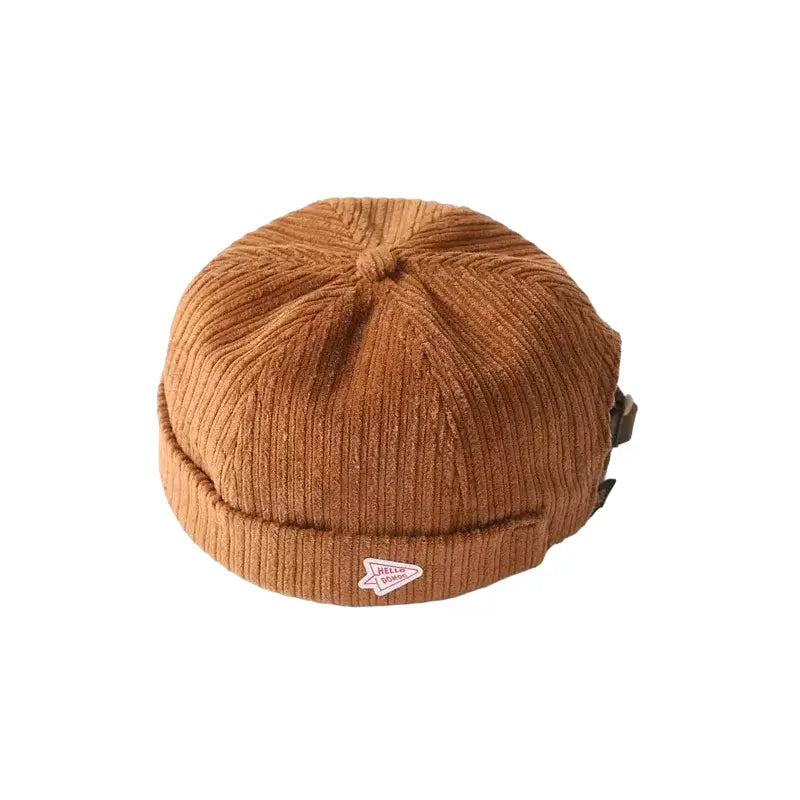 Hello Domog Men's Corduroy Docker Cap – view 1