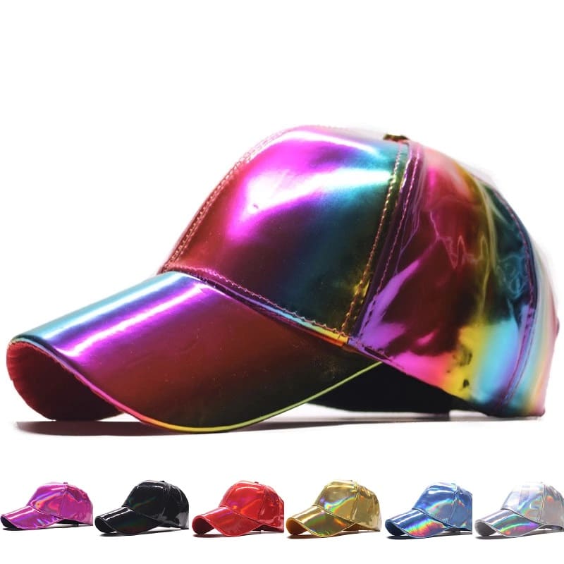 Men's Holographic Finish Baseball Cap – view 2