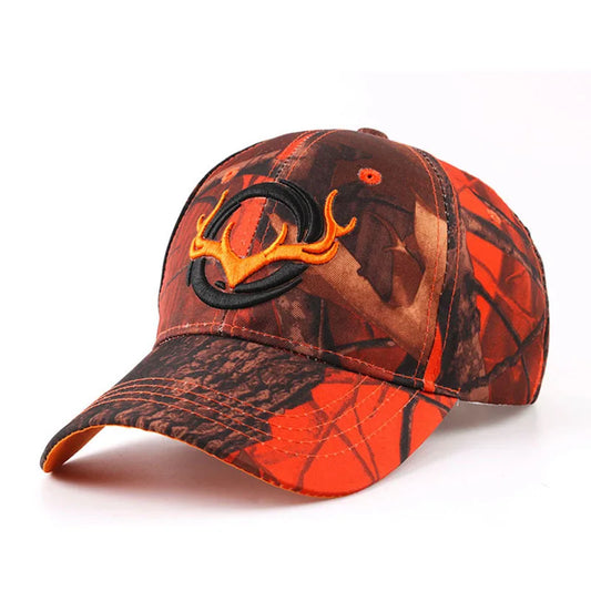 Hunting Deer Men's Camouflage Baseball Cap – view 1