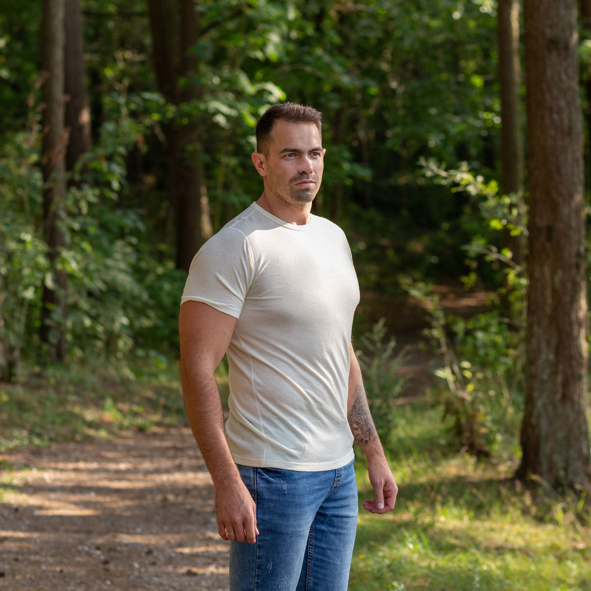 Men's Merino Wool Short Sleeve T-Shirt – view 5