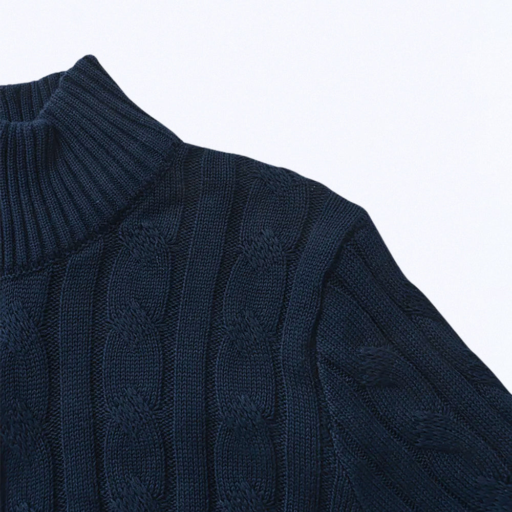Viterbo Men's Cotton Knit Jumper – view 5