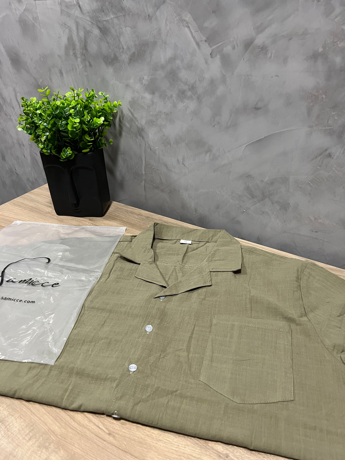 Espinosa Men's Short Sleeve Cotton Shirt – view 5