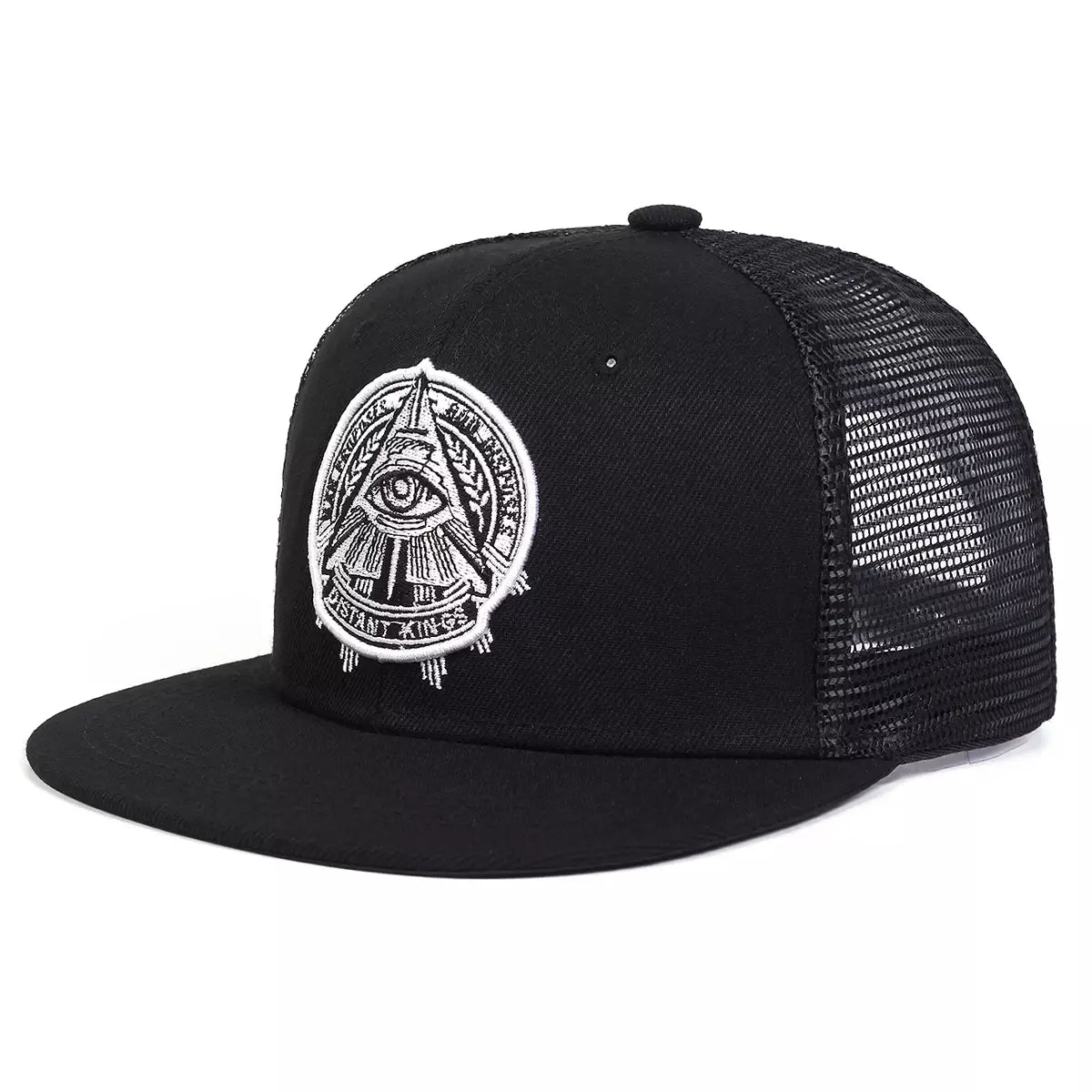 Illuminati Men's Cotton Snapback Baseball Cap – view 3