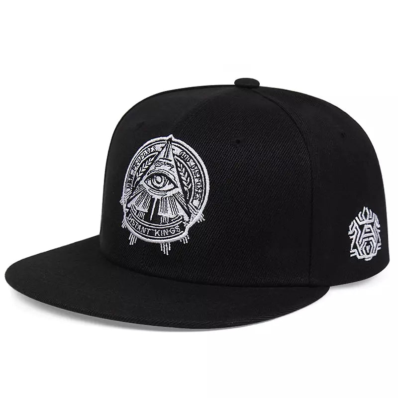 Illuminati Men's Cotton Snapback Baseball Cap – view 1