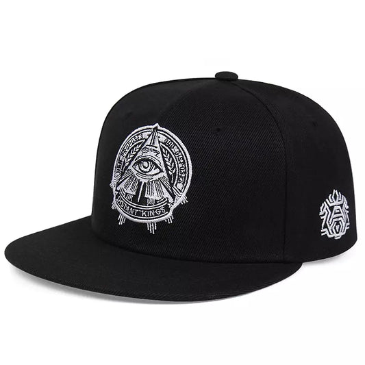 Illuminati Men's Cotton Snapback Baseball Cap – view 1