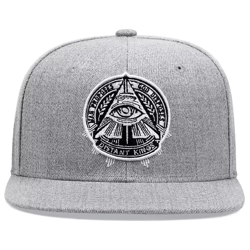Illuminati Men's Cotton Snapback Baseball Cap – view 5