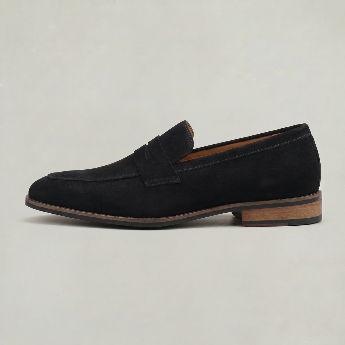 Men's Suede-Look Slip-On Loafers – view 3