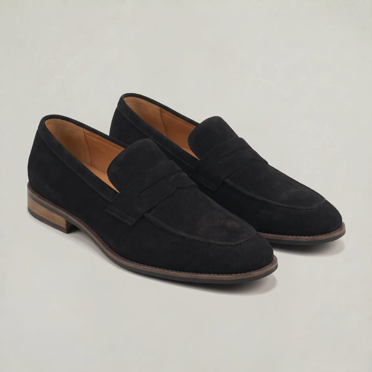 Men's Suede-Look Slip-On Loafers – view 4