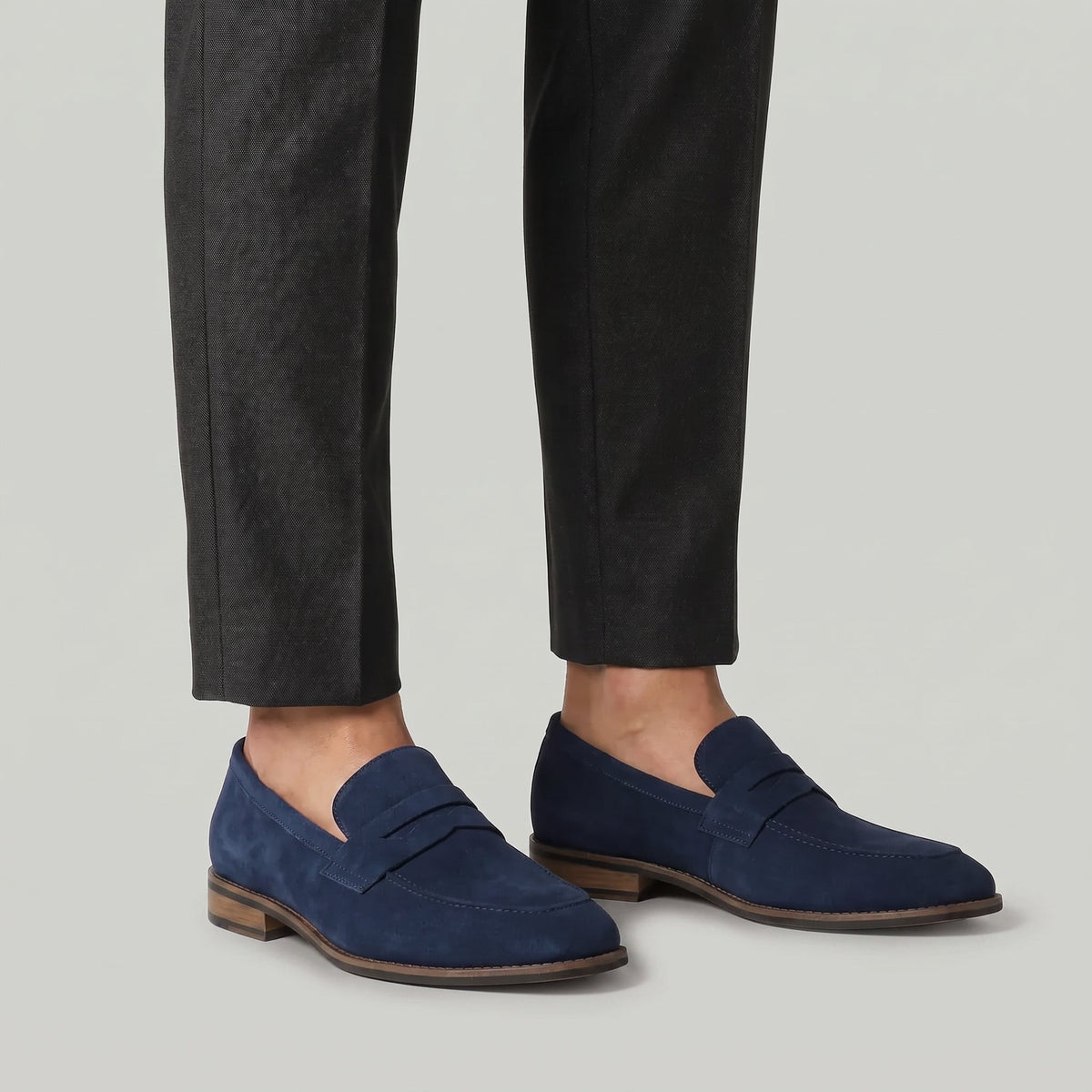 Men's Suede-Look Slip-On Loafers – view 10