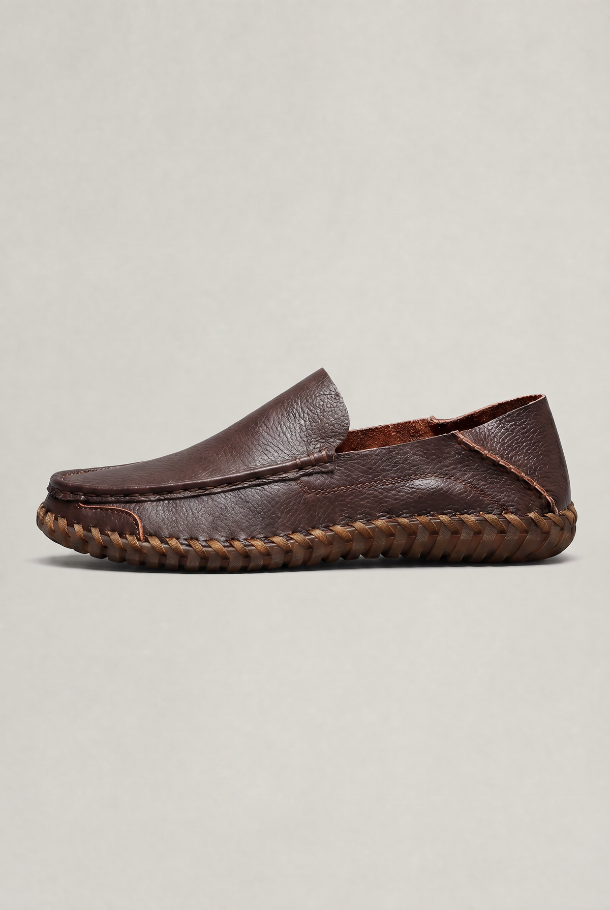 Men's Faux Leather Slip-On Loafers – view 6