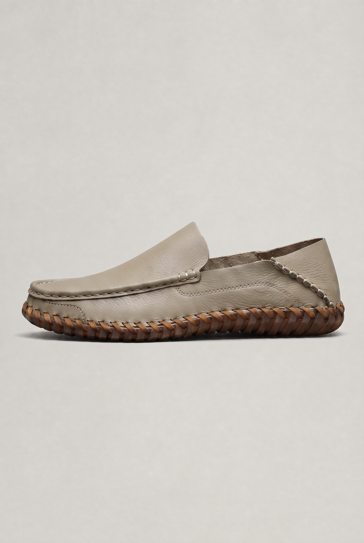 Men's Faux Leather Slip-On Loafers – view 7