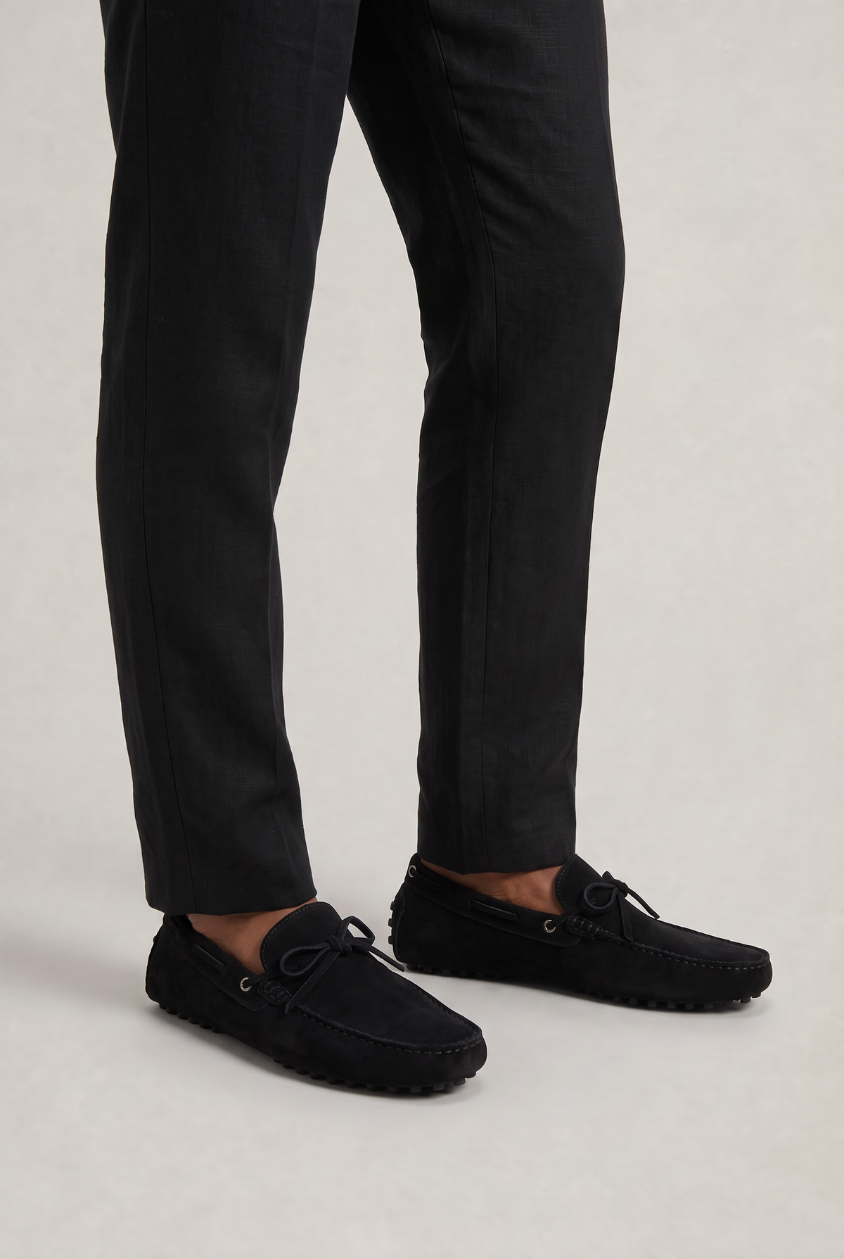 Men's Suede-Look Driving Loafers – view 4