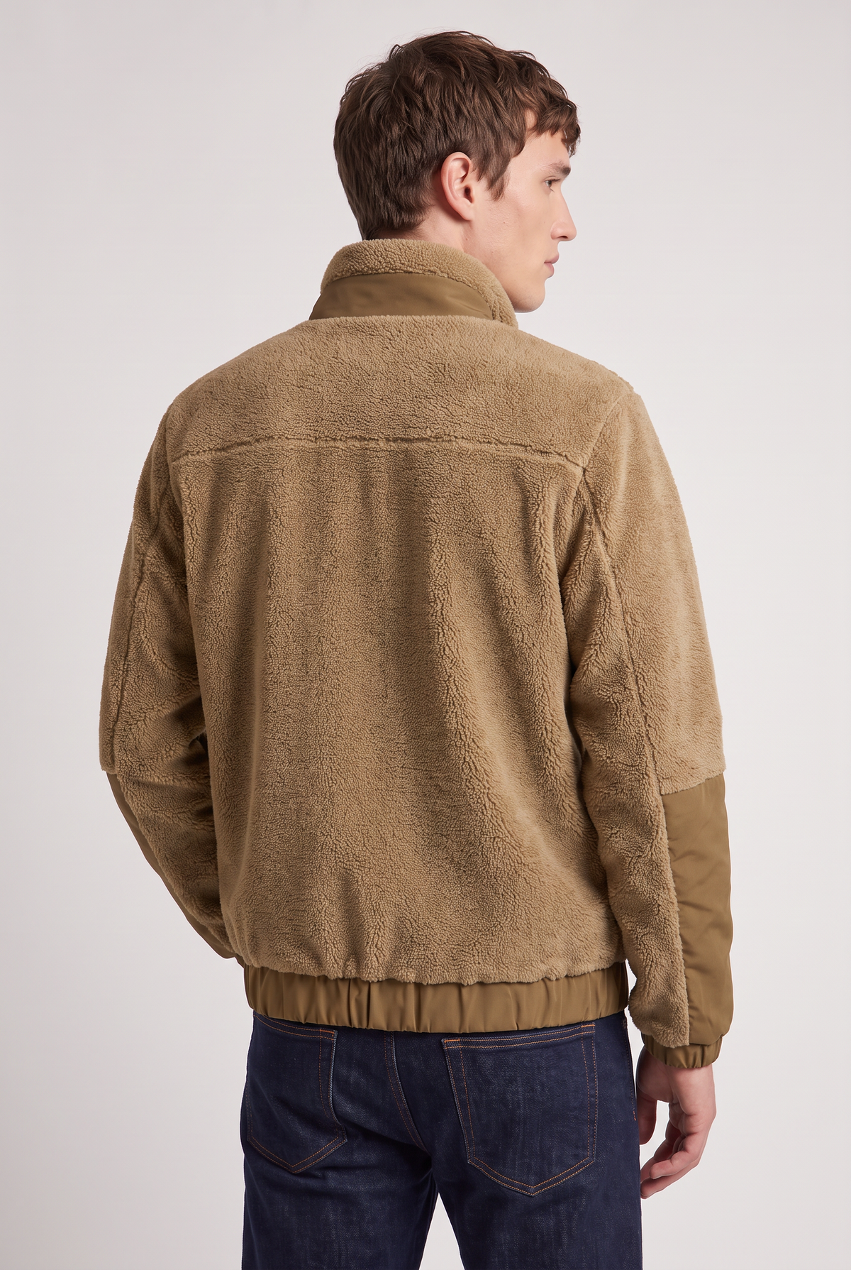 Men's Teddy Fleece Zip-Up Jacket – view 4