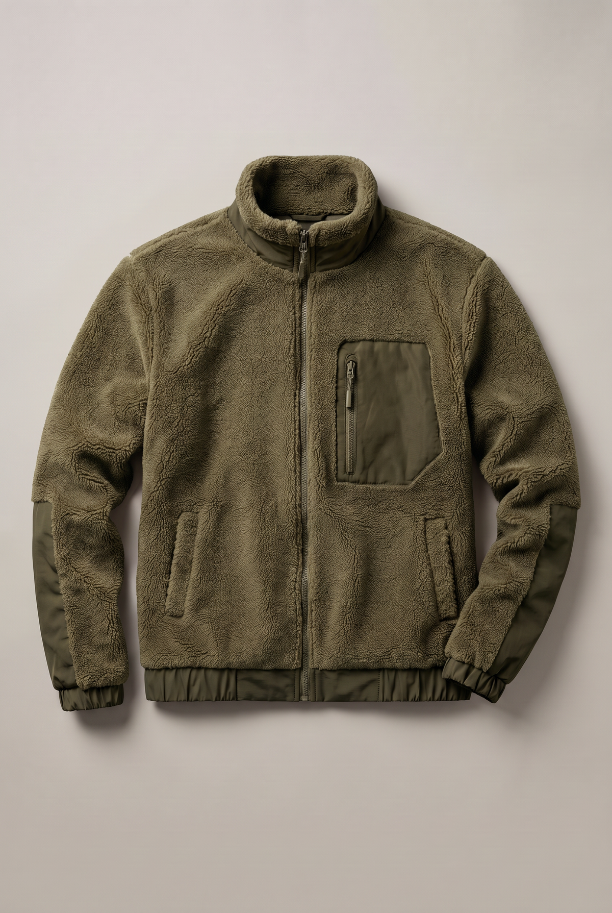 Men's Teddy Fleece Zip-Up Jacket – view 9