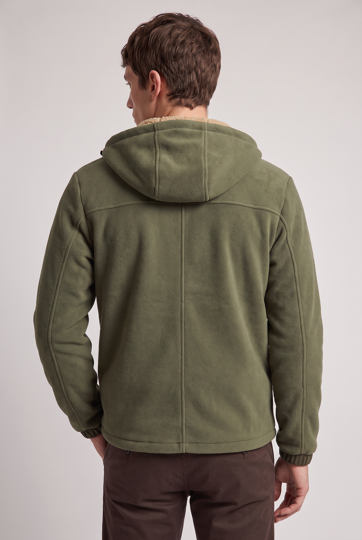 Men's Hooded Fleece-Lined Jacket – view 4