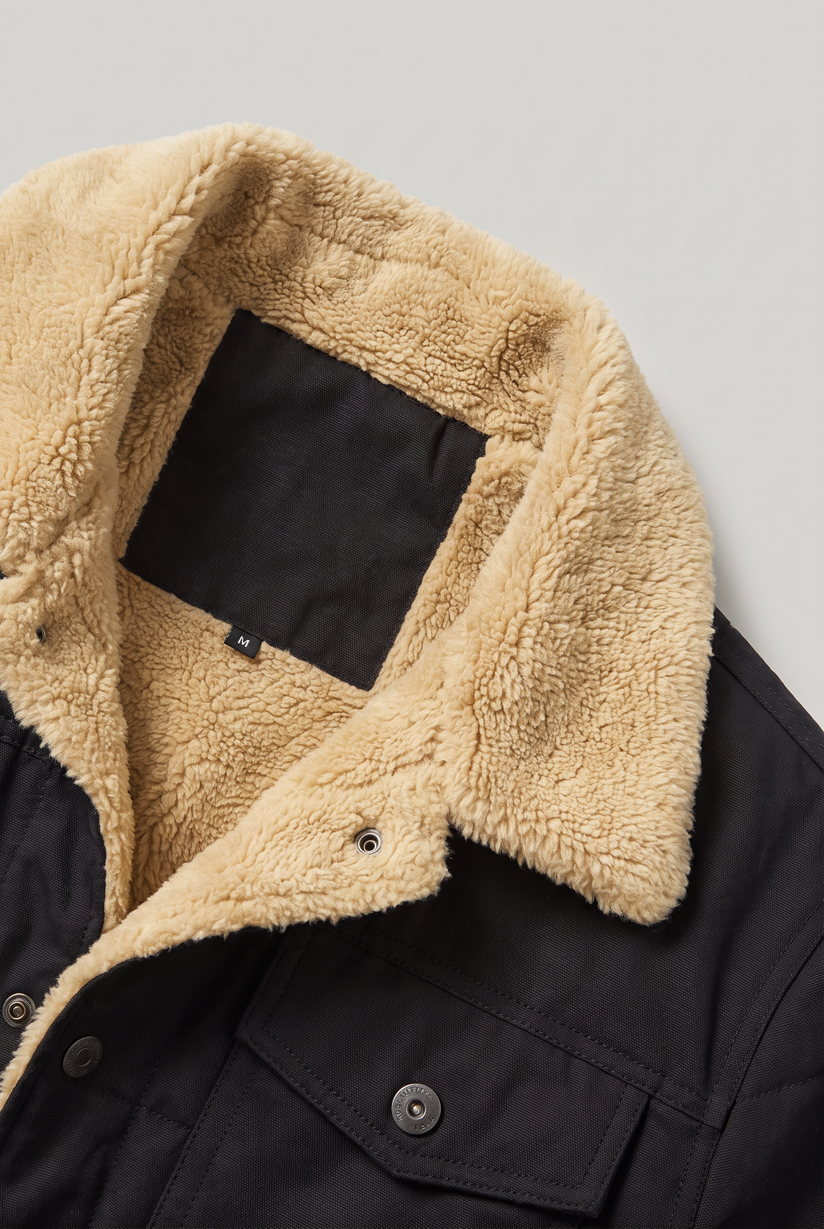 Men's Sherpa Collar Fleece-Lined Jacket – view 5