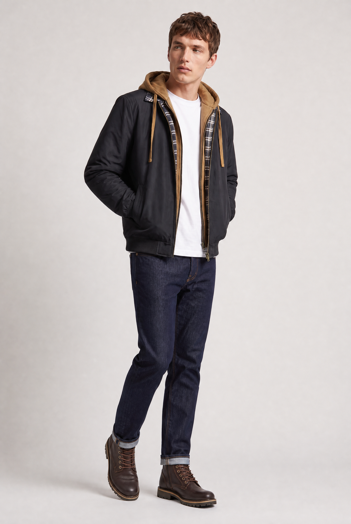 Men's Hooded Bomber Jacket – view 4