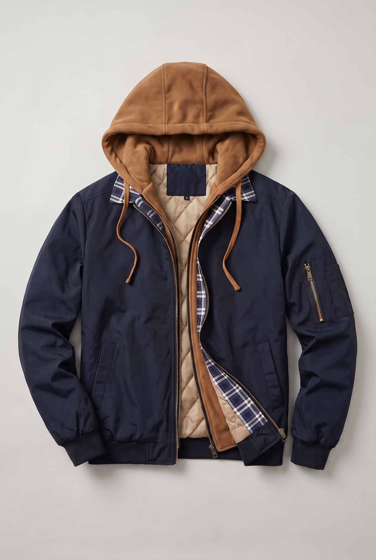 Men's Hooded Bomber Jacket – view 7
